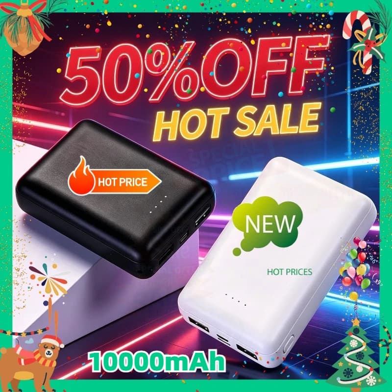 10000mAh Heating Clothing Power Bank for Heating Vest Heating Blanket Jacket Underwear Mobile Phone Power Supply Portable Small