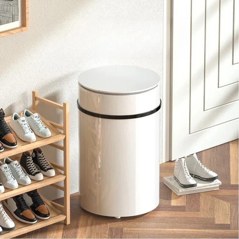 Lavatrice per scarpe, piccola macchina per la pulizia delle scarpe, completamente automatica con funzione di lavaggio e asciugatura integrata.
