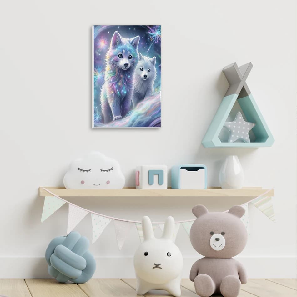 SDOYUNO Painting Paints By Numbers Easy Draw For Beginner Animals Canvas 20x30cm With Frame Acrylic Paints Valentines Day Gift