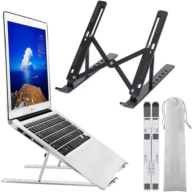 Foldable Laptops Stand Desk Notebook Support Base Heat Dissipation Desk For Macbook Tablet Laptop Portable Work Desk Accessories