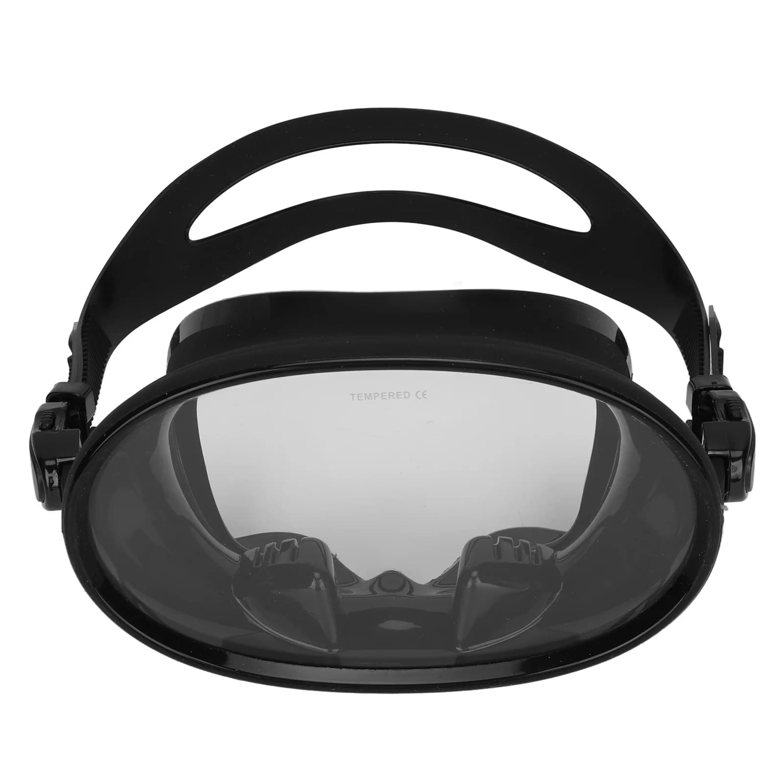Snorkeling Perfect Fitting Oval Universal Snorkeling Gear Tempered Glass Ultra Transparent For Men Women For Water Sports