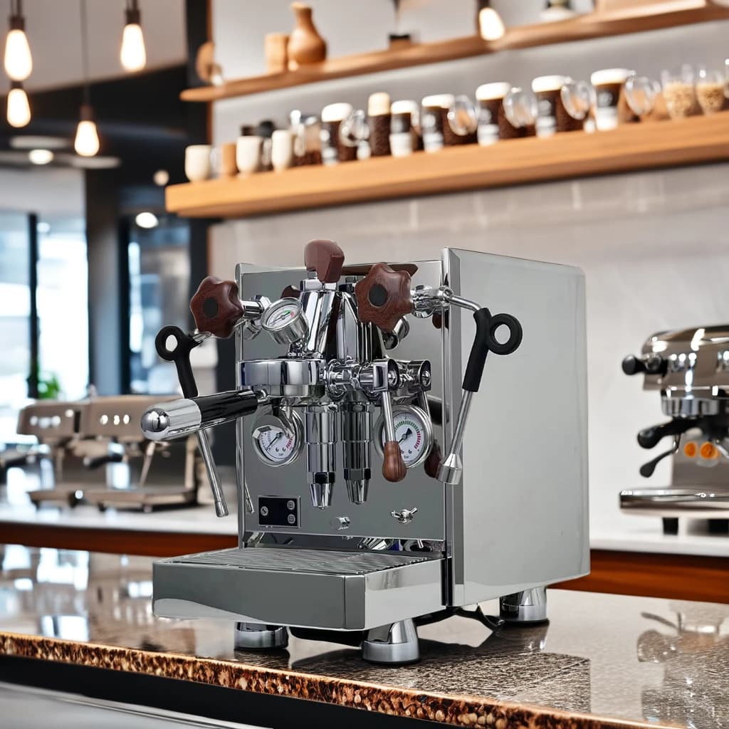 Zilong E61 220V Macchina per caffè espresso semiautomatica professionale Macchina per caffè con testa di preparazione per uso domestico