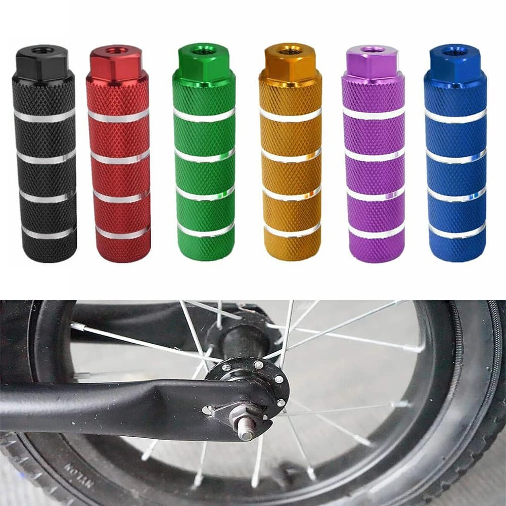 1 paio di pedali per bici in lega di alluminio pedali per bici pedane per bici adatte per assi da 3/8 pollici accessori per biciclette
