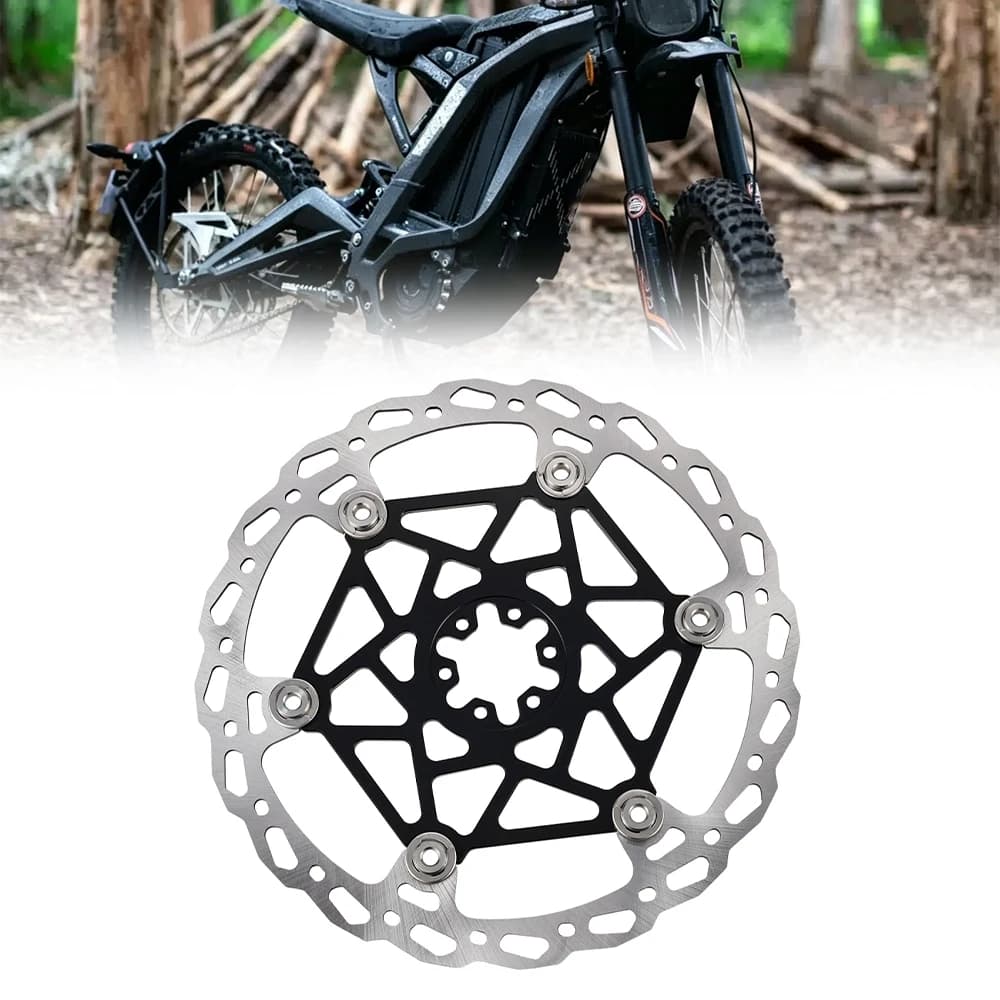 Accessori per Moto, Disco Freno Anteriore in Alluminio 6061 da 250mm per Surron Sur-ron Light Bee, Parti per E-Bike Elettriche Fuoristrada