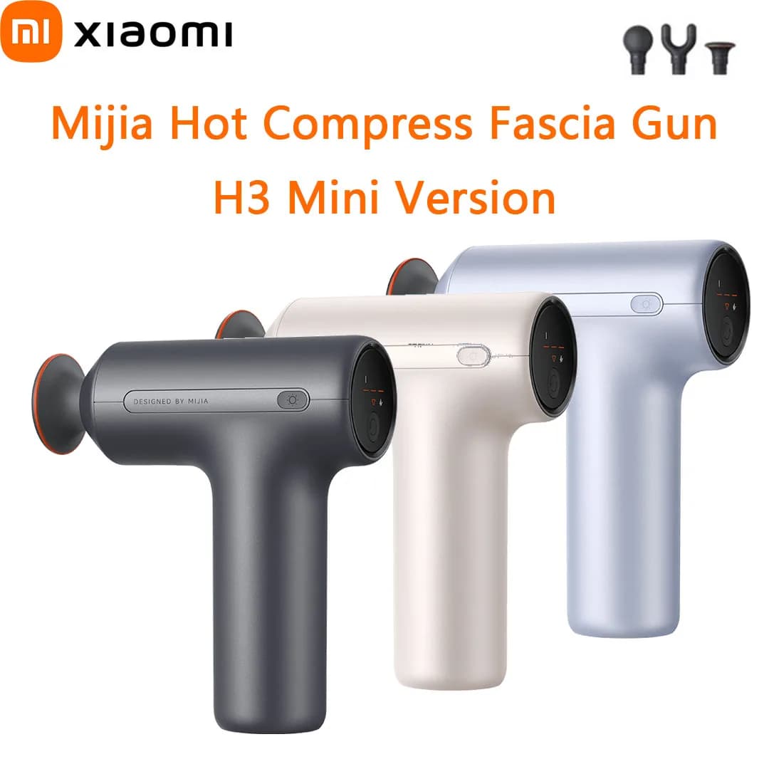 Xiaomi Norma Mijia Impacco Caldo Fascia Pistola H3 Mini Versione 12kg Forte Spinta Massaggio Profondo Sport Fitness Muscolare Massaggiatore Portatile Nuovo
