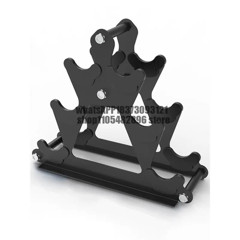 Small dumbbell rack, kettlebell dumbbell storage rack bracket Multifunctional fitness equipment rack