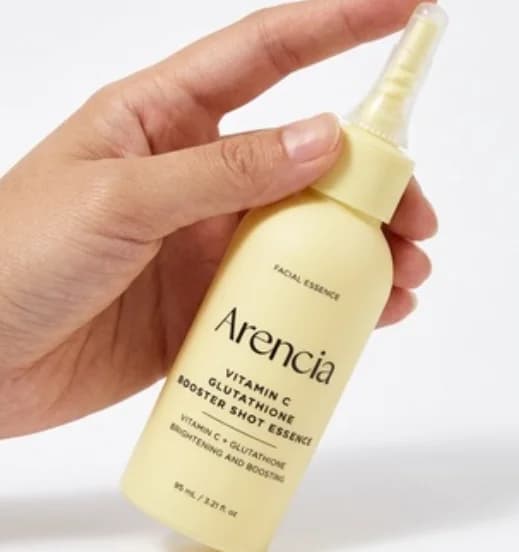 Korean 95ml Arencia Vitamin C Glutathione Booster Shot Essence With Dropper Cap Brightening Boosting PDRN Collagen Face Essence
