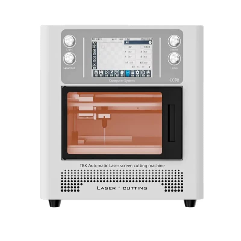TBK 958L DIY Laser Engraver Automatic Laser Marking Machine Plastic Wood Skin Smoke Extractor Equipment for Industrial Machines