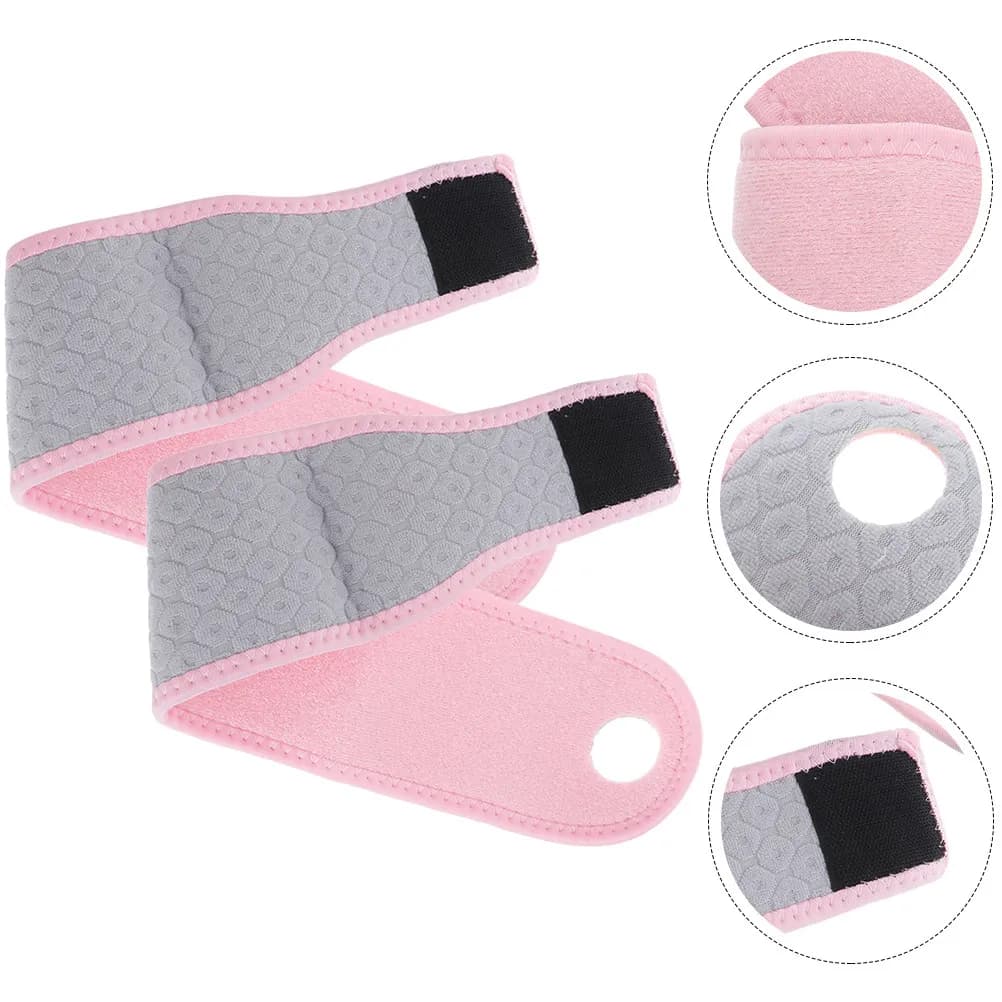 2 Pezzi Supporto per Polso, Fasce Regolabili per Sollevamento Pesi, Protezione Mani per Palestra e Powerlifting, Materiale SBR
