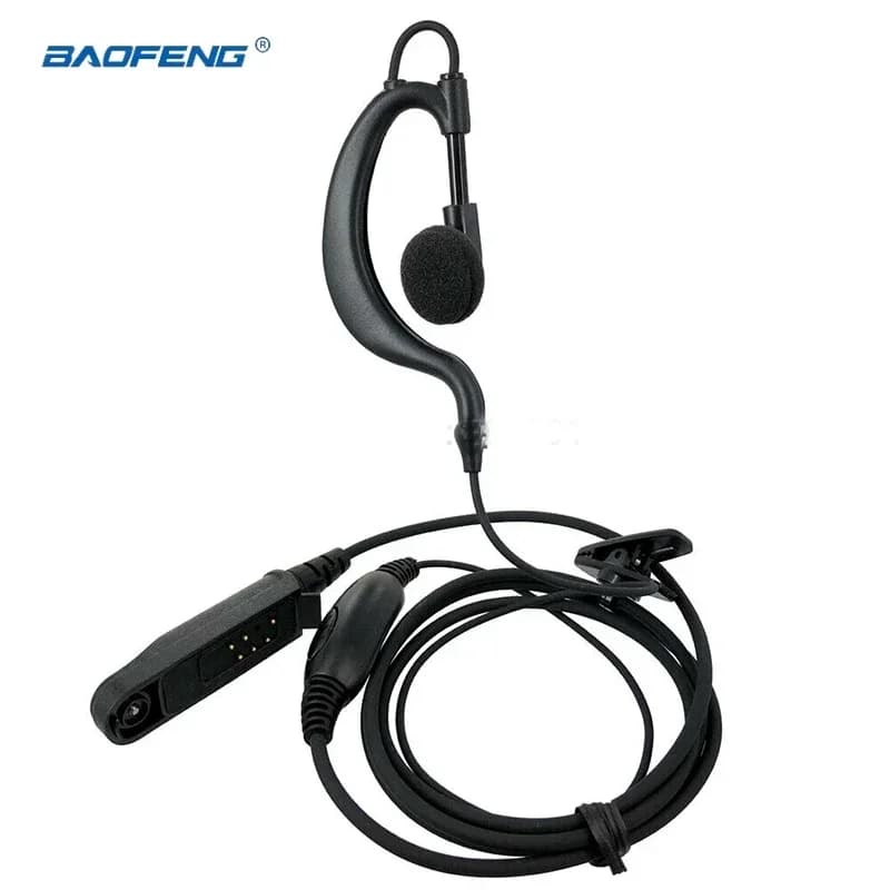 BaoFeng UV-9R Plus Auricolare Auricolare Microfono per BaoFeng UV-XR A-58 UV-9RPlus GT-3WP Walkie Talkie Radio bidirezionale