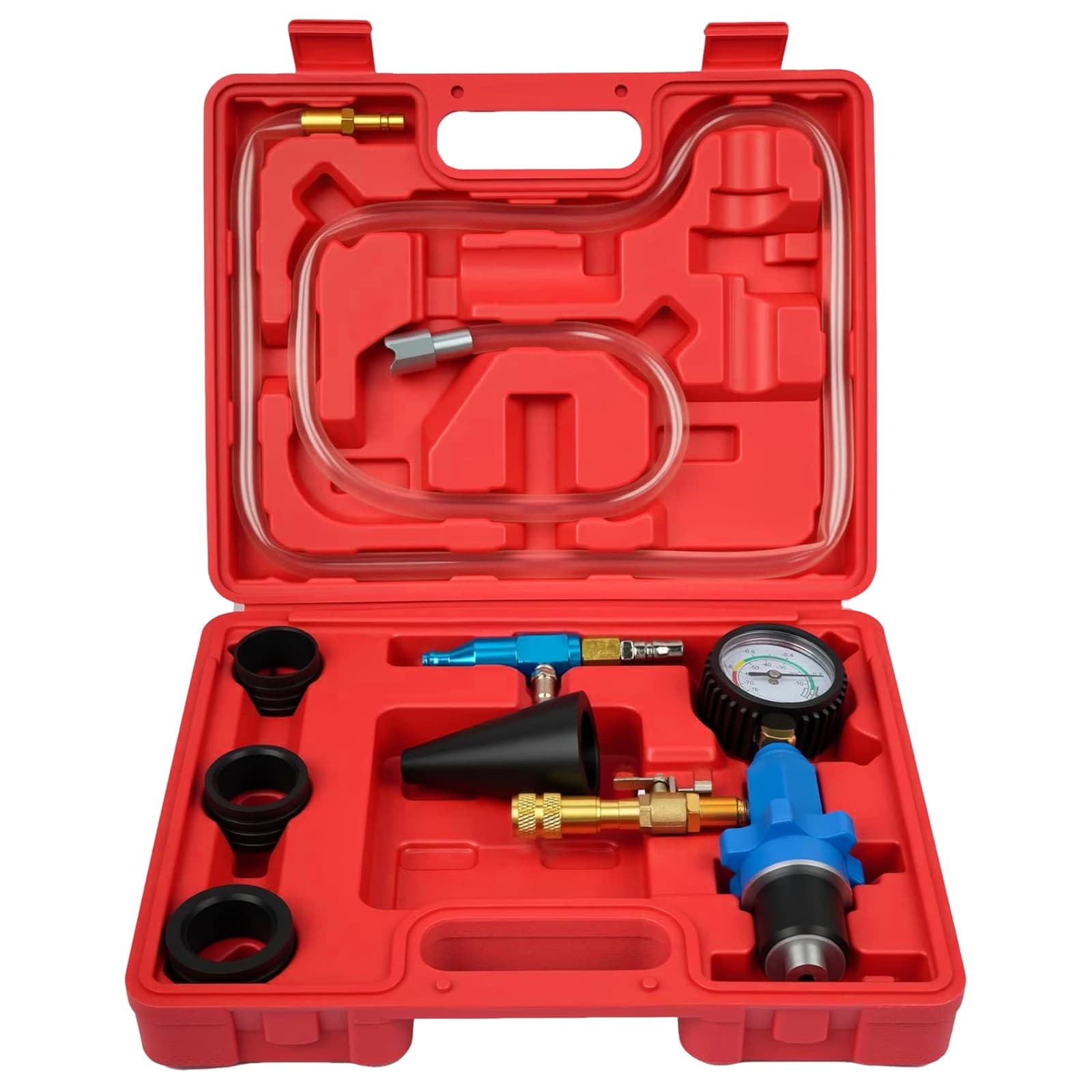 Kit di Strumenti per Purificazione e Riempimento del Liquido di Raffreddamento, Set di Attrezzi per Auto e Radiatori