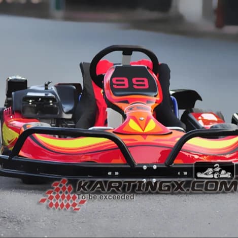 Kart da corsa Giochi all'aperto Pedale Go Kart 168cc