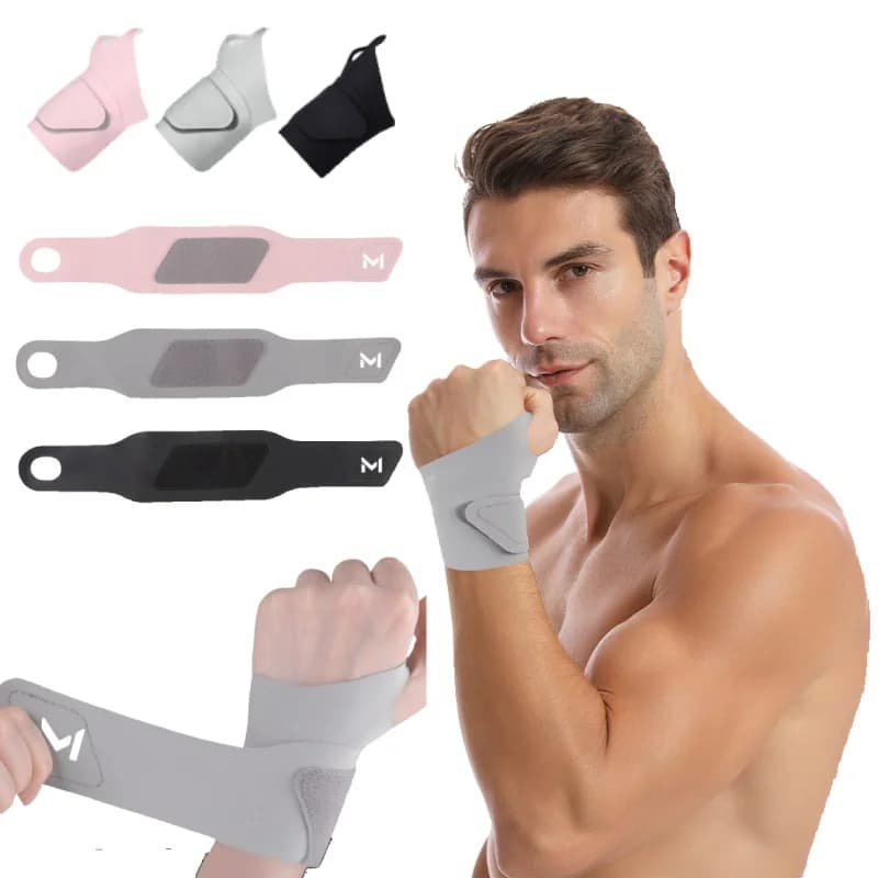 Tutore per polso avvolgenteTendon Guaina per polso Supporto per stabilizzazione delle articolazioni Fitness all'aperto Scopo speciale per l'immobilizzazione sportiva