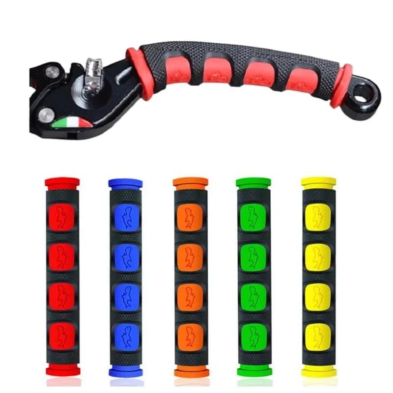 2 pezzi coperchio leva maniglia freno in gomma universale per bicicletta elettrica impugnatura leva cambio impugnatura antiscivolo coperchio frizione antiscivolo
