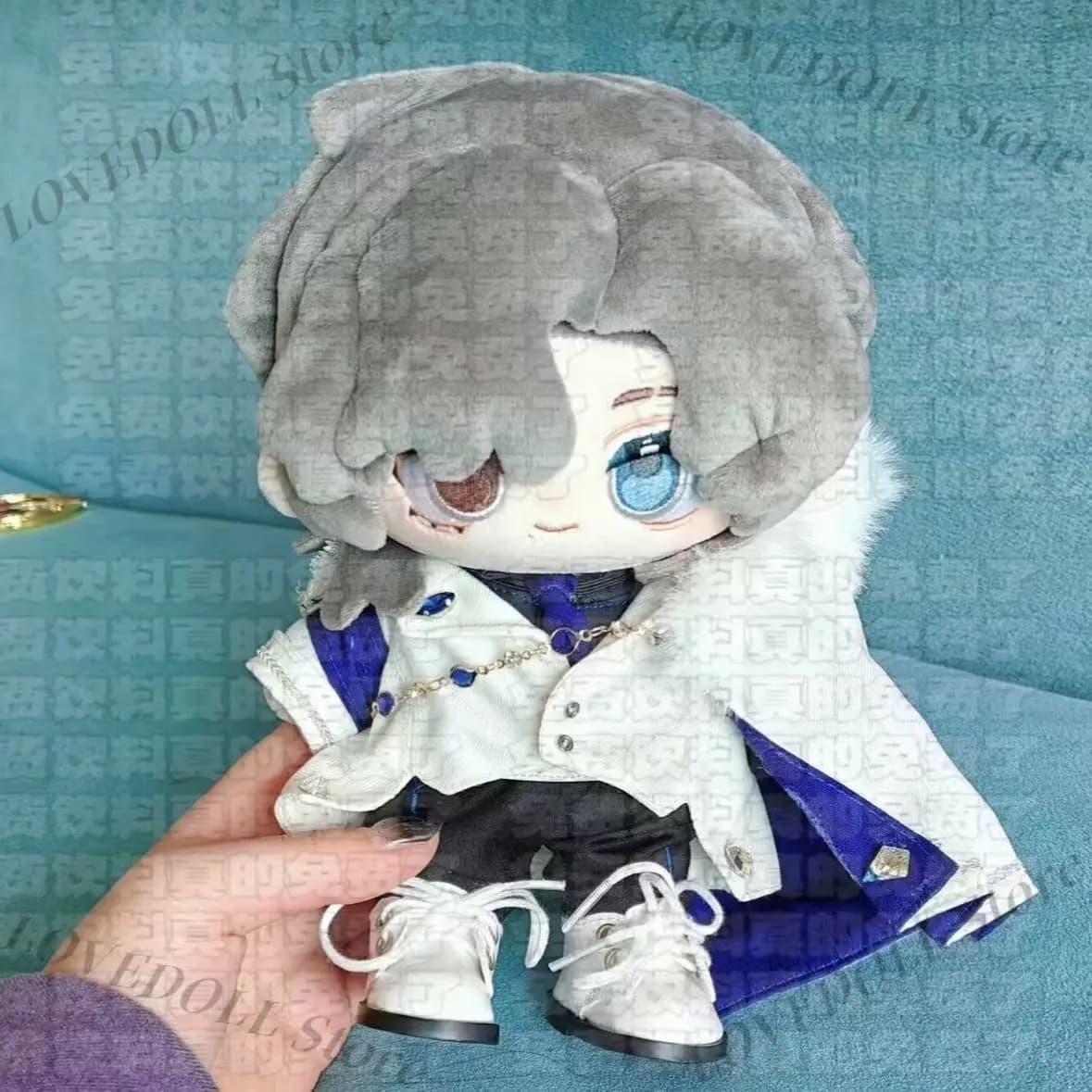 Anime Monster Identity V Handsome Boy Plush Doll Stuffed Cotton Body 20CM Figures Dress Up Plushie Toys Pillow Xmas Gift