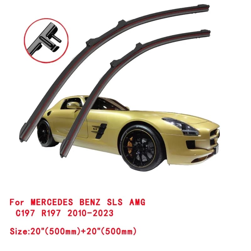 Per MERCEDES BENZ SLS AMG C197 R197 2010-2023 Spazzole Tergicristallo Anteriori Accessori Pulizia Parabrezza