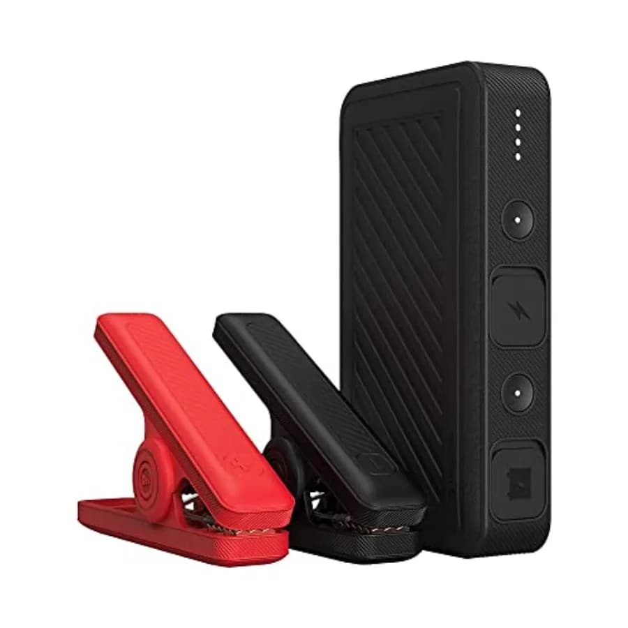 Powerstation Go Rugged Compact Avviatore d'emergenza per auto con torcia - Nero