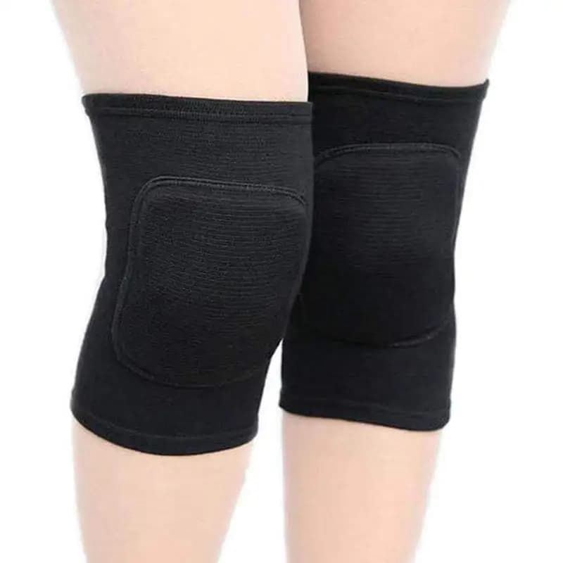 Ginocchiera in spugna da ballo calda pallavolo danza inginocchio anti collisione esercizio addensare ginocchiera sportiva danza ginocchiera pattinaggio