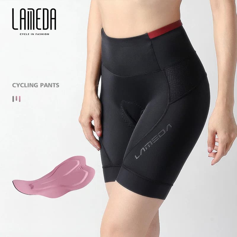 LAMEDA Professional cycling shorts for women with sponge padding 5D Summer mountain bike pants Dynamic MTB road bike accessories