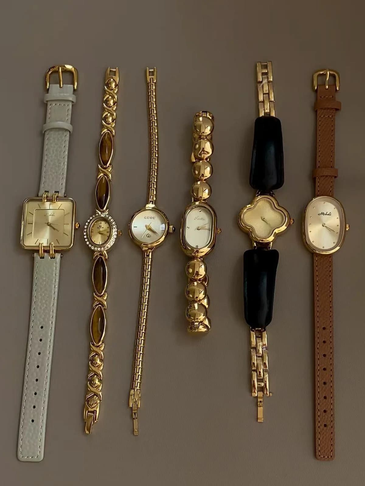 Vintage Luxury Watches For Women Irregular Dial Quartz Waterproof Ladies Wristwatch Elegant Female Clock Gifts Reloj Para Mujer