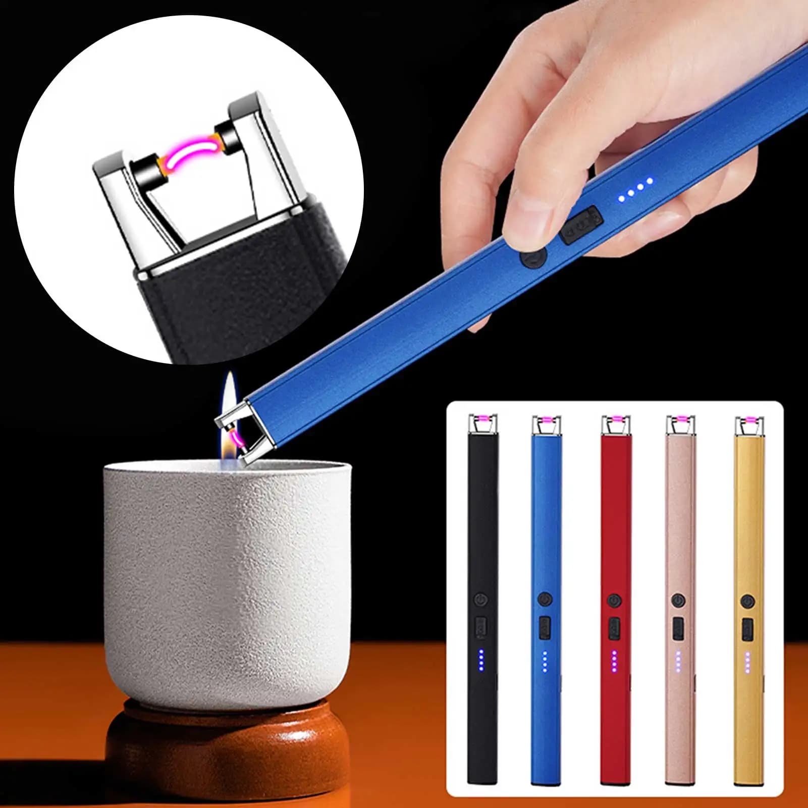 Lighter Encendedor Lighters isqueiro Electric lighter Multi-functional electric lighter for arch barbecue for camping fireplaces Stufa