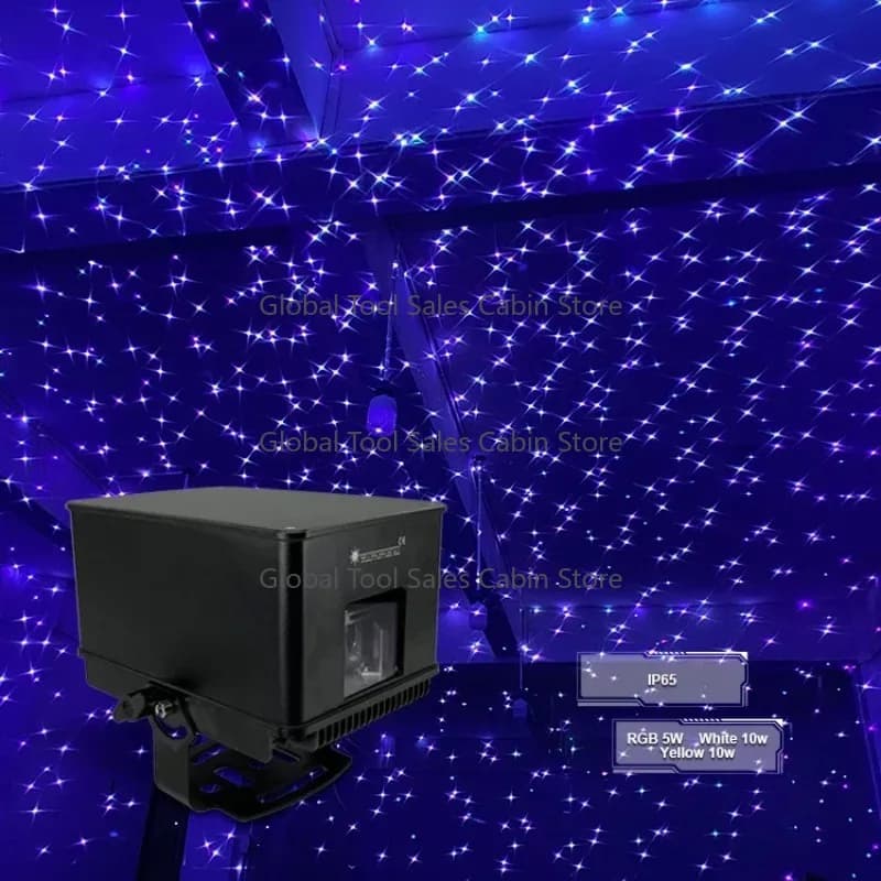 Esterno Interno 2W 3W Pieno Colorato Firefly RGB Cielo Stellato Stella Impermeabile Giardino Parco Ip65 Mini Luci Laser Mostra Proiettori
