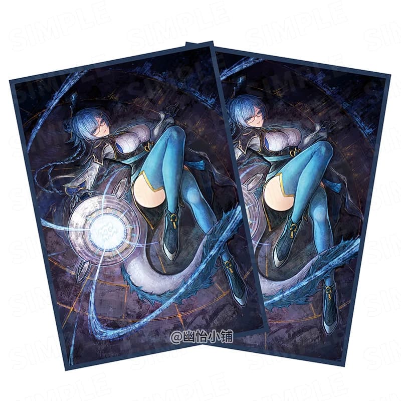 50pcs/set Yu-Gi-OH! Dragon Tale Fymena YGO Flash Card Sleeve Anime Game Collection Card Protective Cover Gift Toy 63x90mm