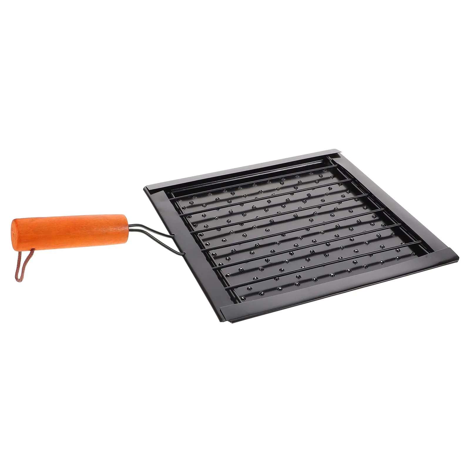 Griglia Pieghevole Portatile per Campeggio, Vassoio Barbecue Resistente, Cestello per Grigliare Pesce da Esterno