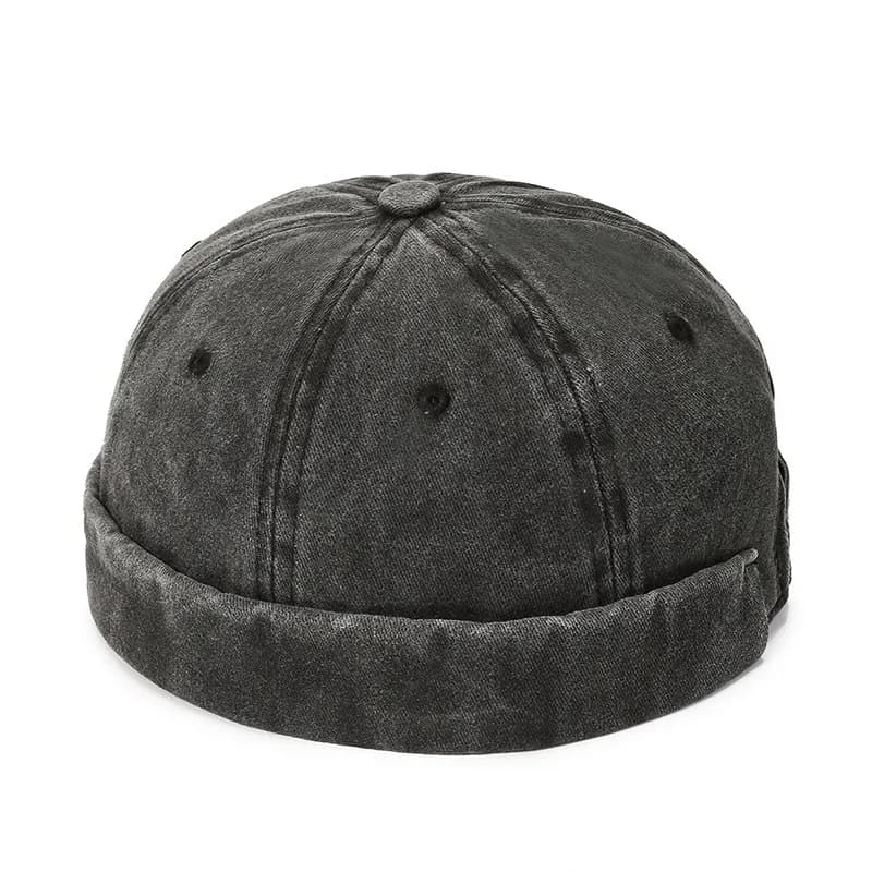 Street-style Soft-top Washed Hip-hop Cap - Unisex & Versatile Farmer's Hat