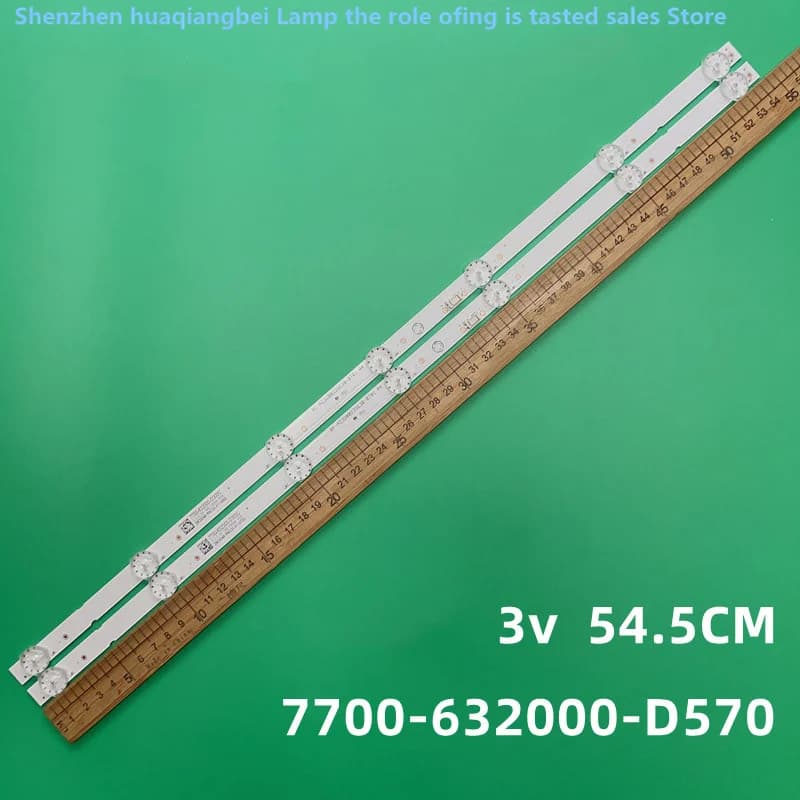 LED strip for Skyworth RF-AZ320023SE30-0701 A4 7700-632000-D570 7700-632000-D830 32TB5000 32TB2000 X32E360 32X6 32K5C 32X3