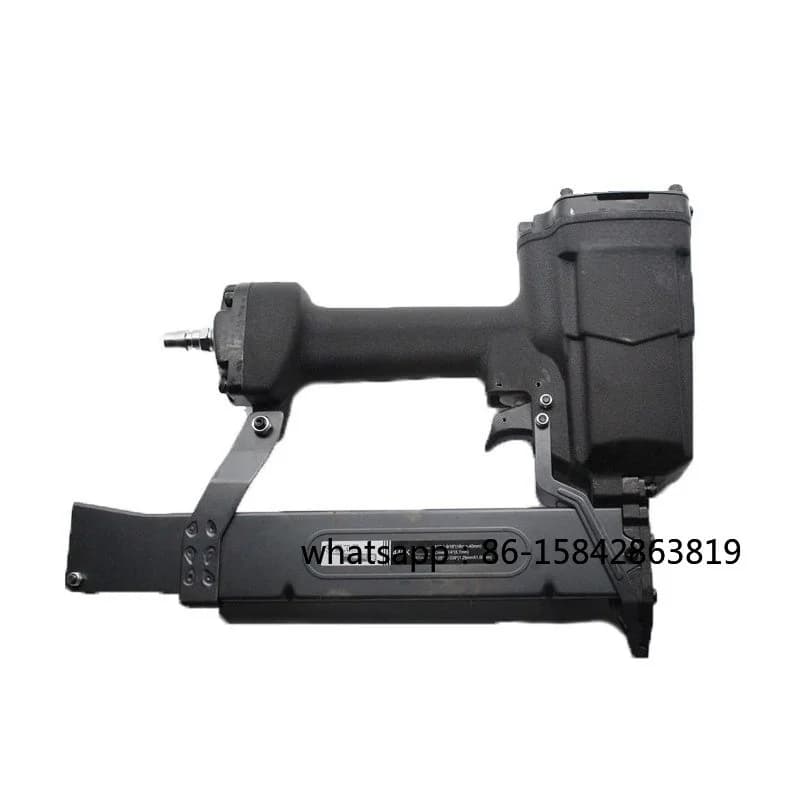 440K Pneumatic U-Type Nail Gun Wood Frame Wooden Box Packaging Air Stapler