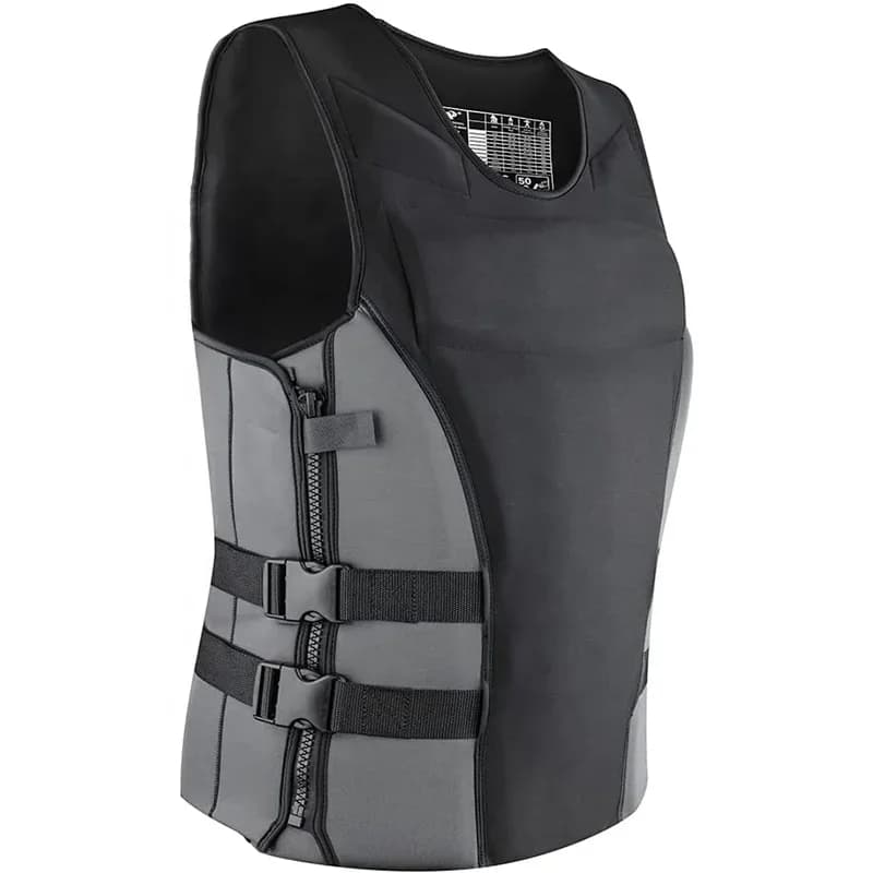 Giubbotto di salvataggio in neoprene OEM Giubbotto di salvataggio estivo per galleggiamento Giubbotto di salvataggio galleggiante per bambini e adulti Giubbotto di salvataggio galleggiante per nuoto