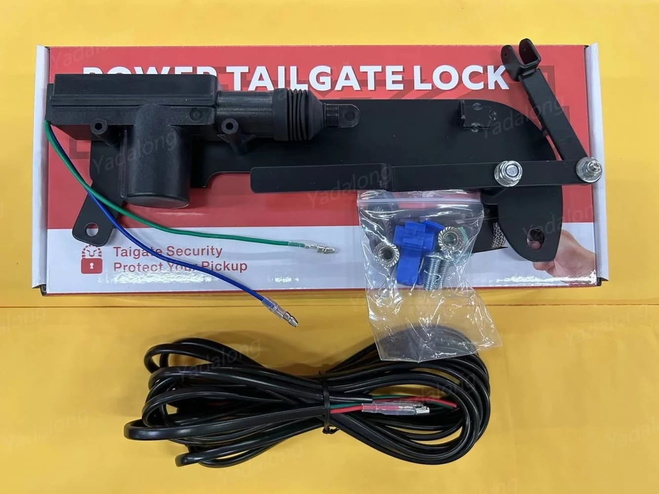 Per TOYOTA HILUX 2015-2023 + Portellone Kit serratura centralizzata Pop Lock Sblocco Coda del camion Cancello posteriore Porta di sicurezza Serratura elettrica