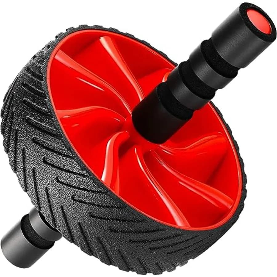 Wheel for Home Core Training, Adjustable Exercise Wheel for Men and Women, Resistant Foam Handle with Non-slip Design