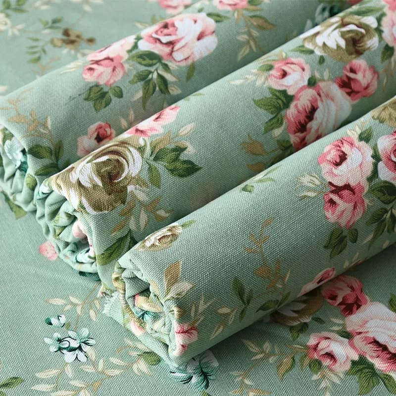 Canvas Cotton Fabric Sofa Table Cloth Curtain Linen Home Textiles Thickened Old Coarse Fabrics Diy Sewing Per Meter
