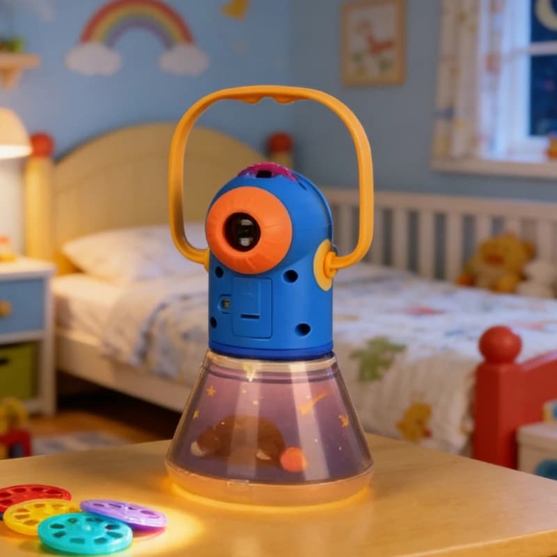 Torcia Proiettore Giocattolo MiDeer, Lampada Torcia Proiettore per Bambini con Storie della Buonanotte, Educativa per la Prima Infanzia