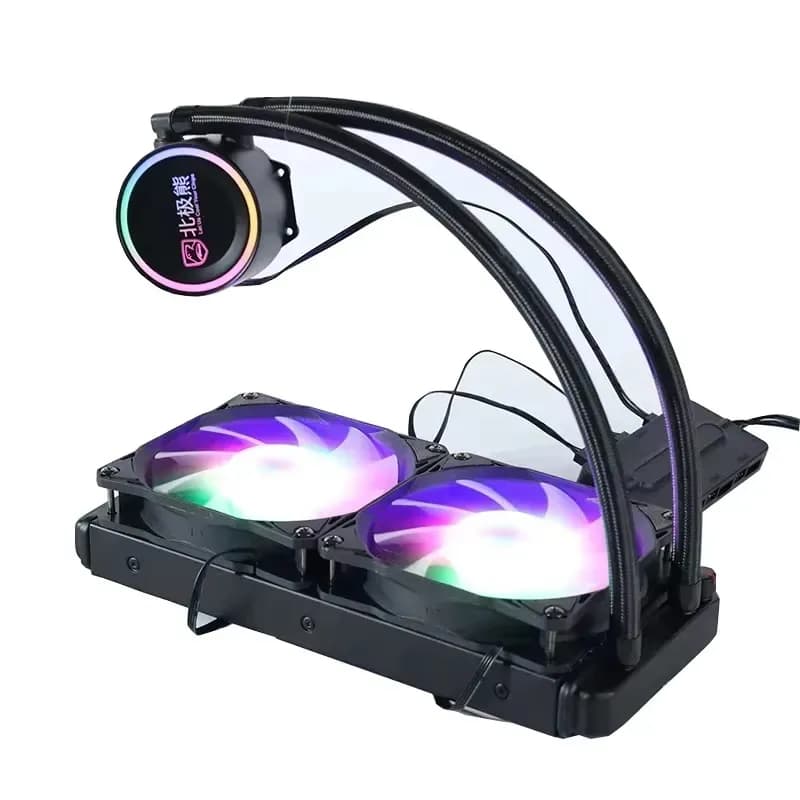 Drop Shipping 240-360mm Ventola di raffreddamento Cpu Acqua di raffreddamento Liquido Rgb Argb Pwm Ventole Pompa acqua di raffreddamento per PC da gioco