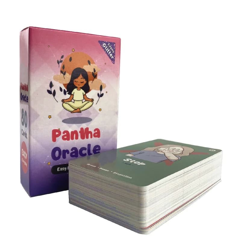 Pantha Oracle cards Guidebook Card Game Tarot Deck with PDF New Beginner Divination Oracle Party Game Occult