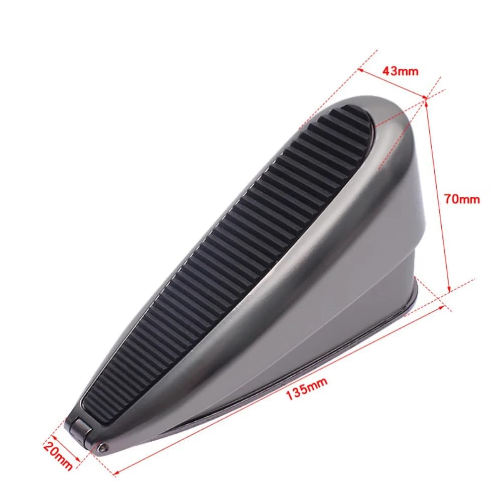 Durable Mute Zinc Alloy Spring Door Stopper Windproof Safety Fixed Door Stop Nail-free Multifunction Hardware Tool Bedroom