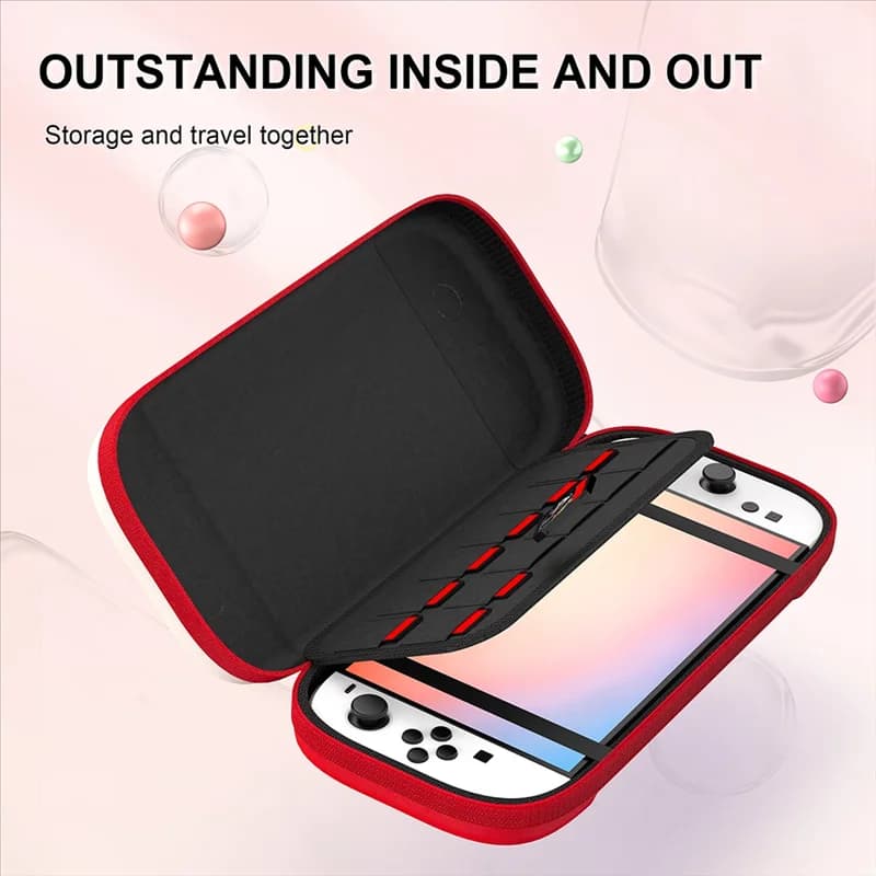 B04B-Borsa portaoggetti per Nintendo Switch 2 Custodia protettiva Console di gioco portatile Borsa da trasporto Organizer Tote Bag Accessorio di gioco