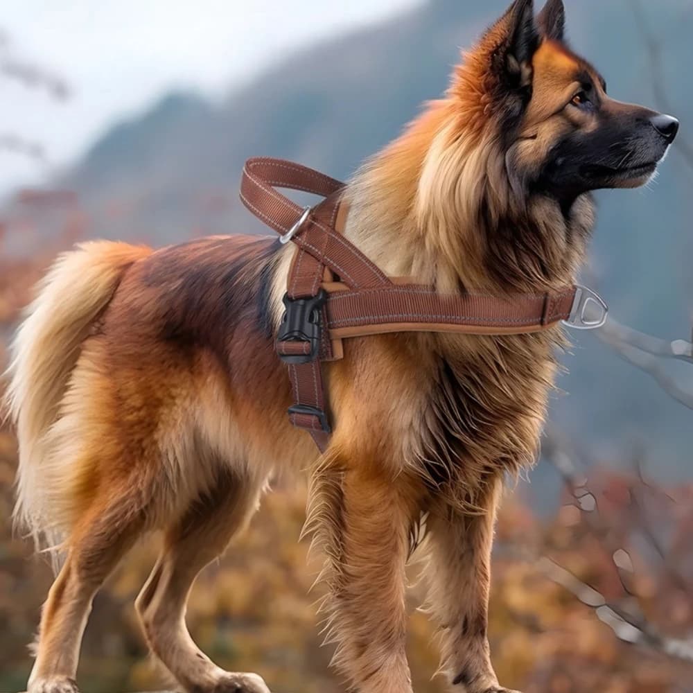 Pettorina per cani, sella di ricarica antideflagrante, comoda corda di trazione traspirante per animali domestici, cane medio-grande anti-strangolamento