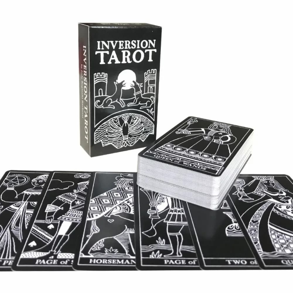Tarocchi Inversione 78 Pz Carte Sistema Marsiglia 10,3 X 6 cm