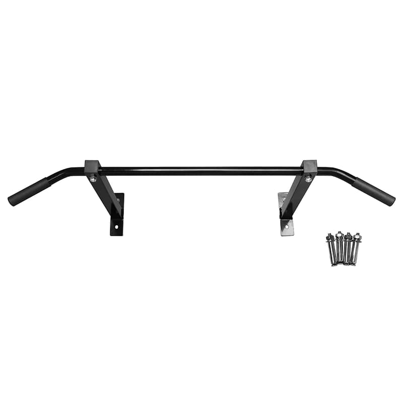 Wall-mounted traction bar for training, home gym equipment and strength training