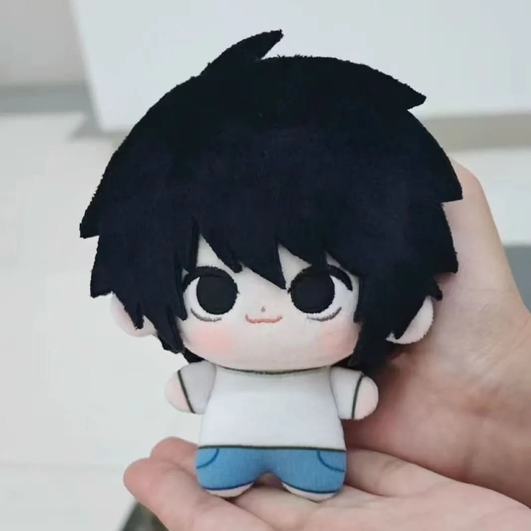 Nuovo 2026 Kawaii Death Note Anime Accessorio L Bambola di cotone a forma di stella marina 10cm Peluche Portachiavi Ciondolo Regalo