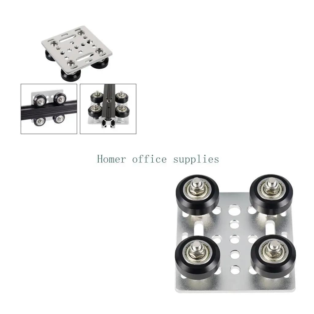 Piastra supporto posteriore per estrusore K43B Piastra a portale per parti stampante e 3D con accessori per stampante