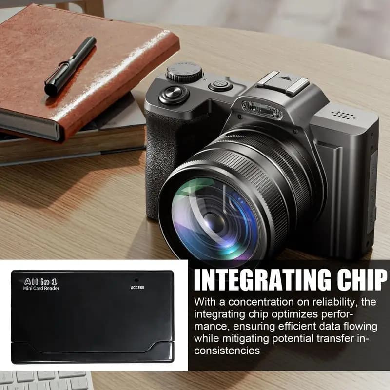 Lettore di schede di memoria per computer Lettore di schede multifunzione Adattatore portatile USB a sei slot Flash Drive Accessori digitali per