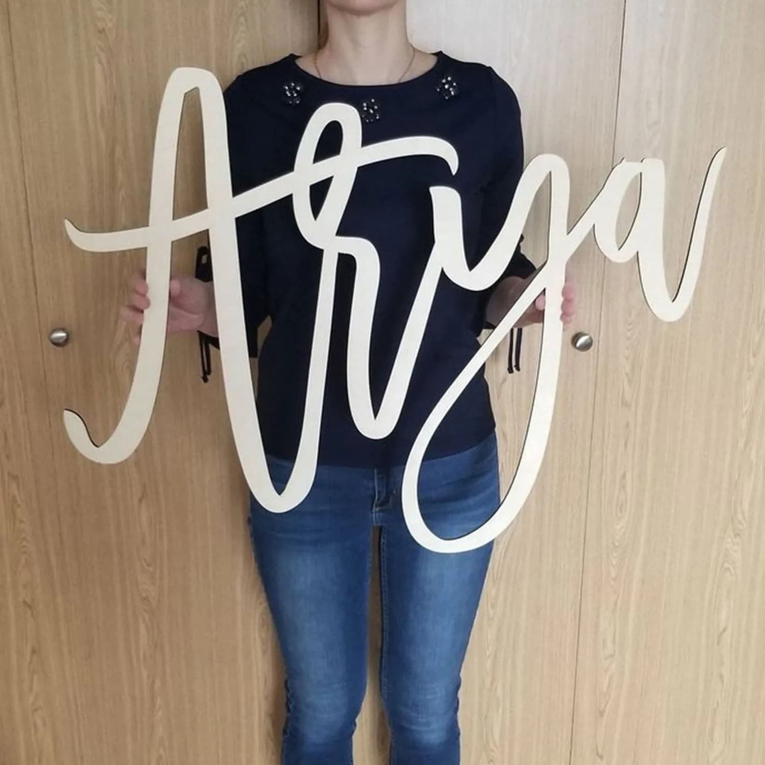 1pc Customized wooden decorations Customizable letters or names, Perfect Gift For Home Decor