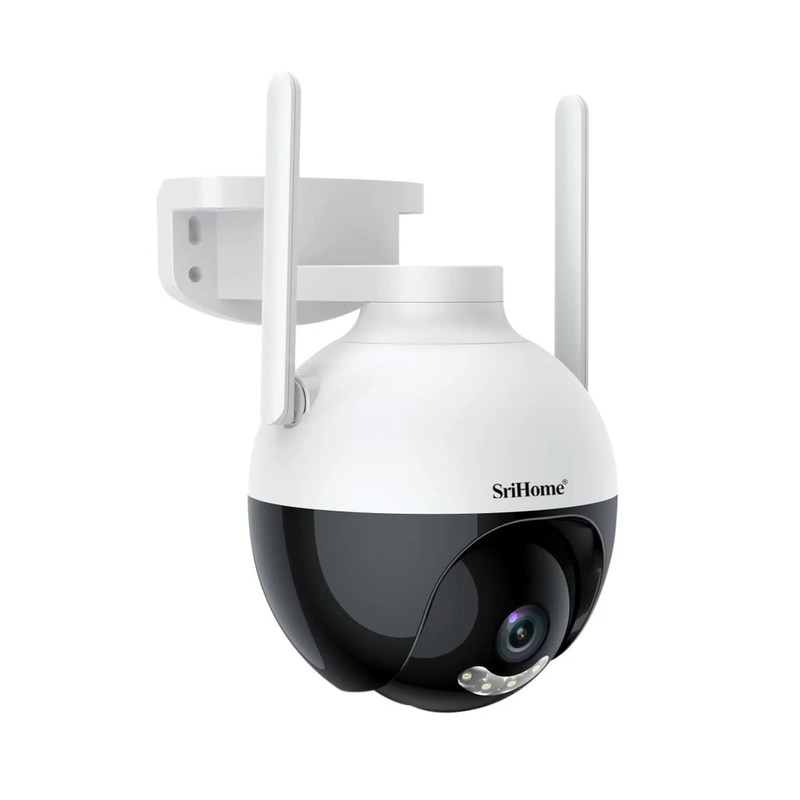 Srihome SP028 2MP 1080P Full Color Wireless PTZ WIFI IP Dome Camera AI Rilevazione umanoide Sicurezza domestica CCTV Baby Monitor