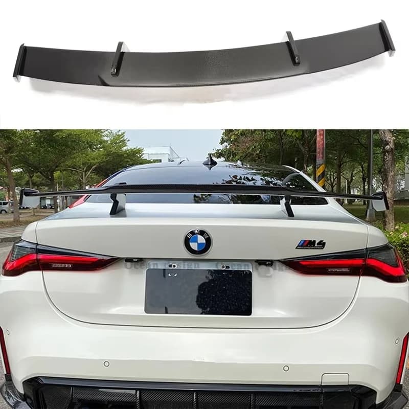 Spoiler posteriore in fibra di carbonio, labbro del bagagliaio, coda stile GT per BMW M3 M4 G80 G82 G83 2021+