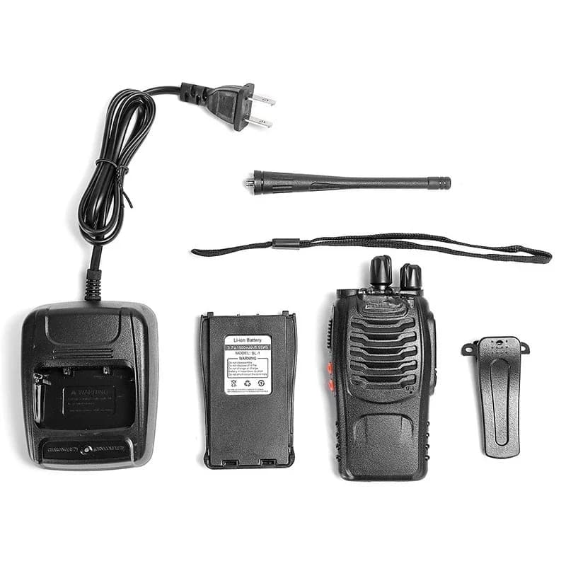 NUOVO Walkie-talkie BF-888S Dispositivo portatile wireless ad alta potenza Cantiere civile Hotel 1